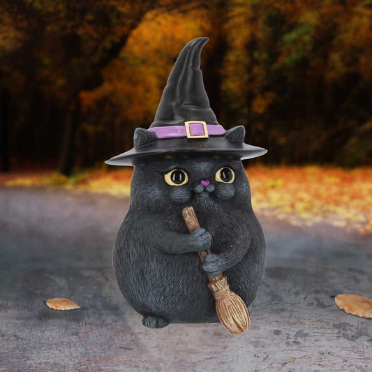 Figur Lucky Black Cat (12cm) - Fatima.Dk