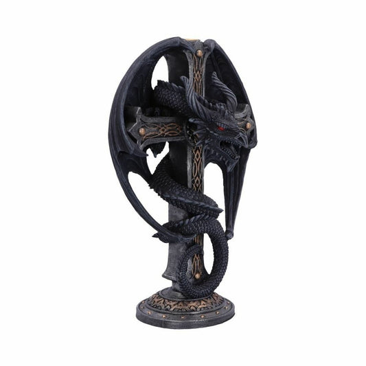 Figur Lysestage Dark Ember (24cm) - Fatima.Dk