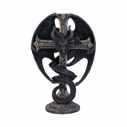 Figur Lysestage Dark Ember (24cm) - Fatima.Dk