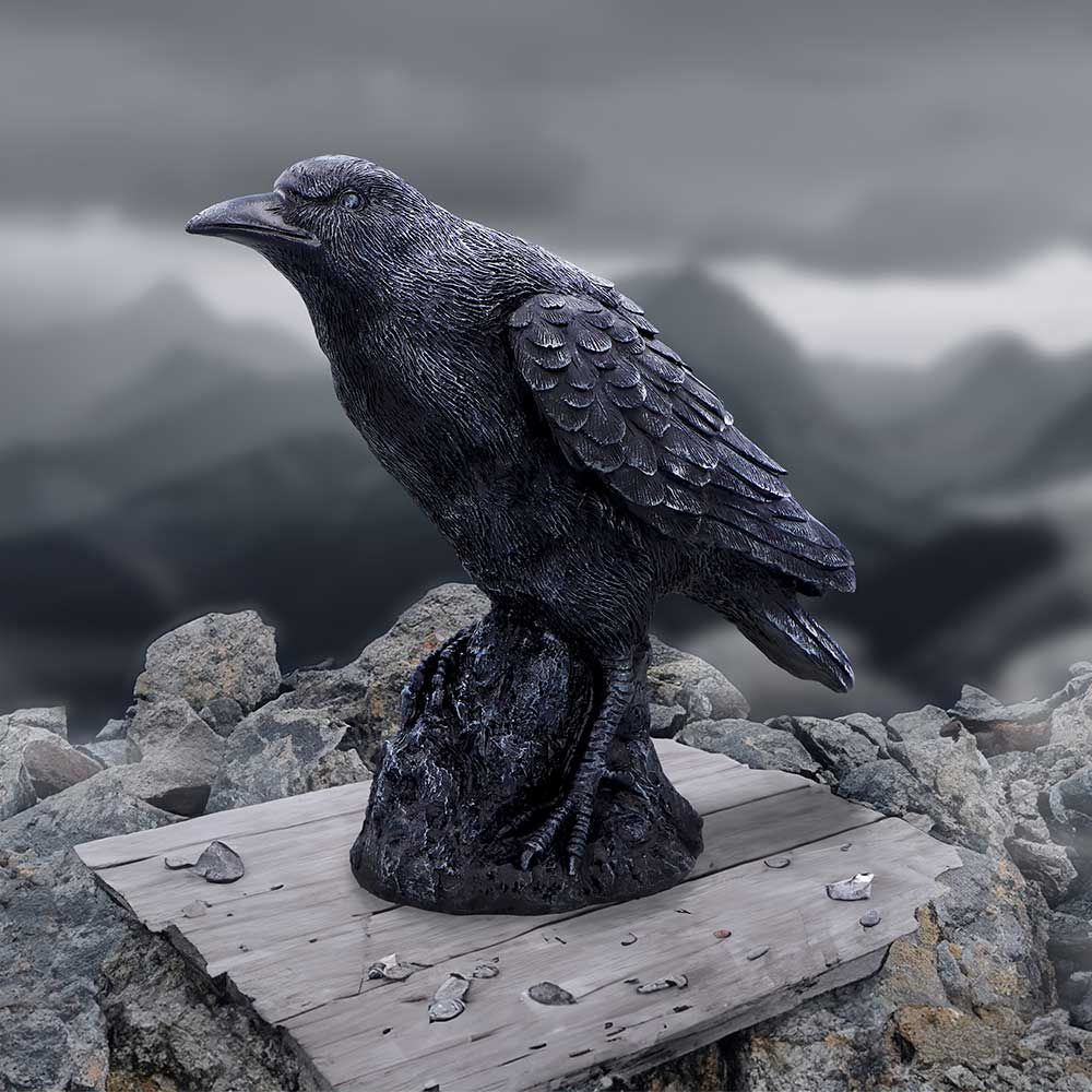 Figur Raven Messenger (25cm) - Fatima.Dk