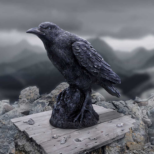 Figur Raven Messenger (25cm) - Fatima.Dk