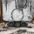 Load image into Gallery viewer, Future of the Raven Crystal Ball and Holder (15cm) - Fatima.Dk
