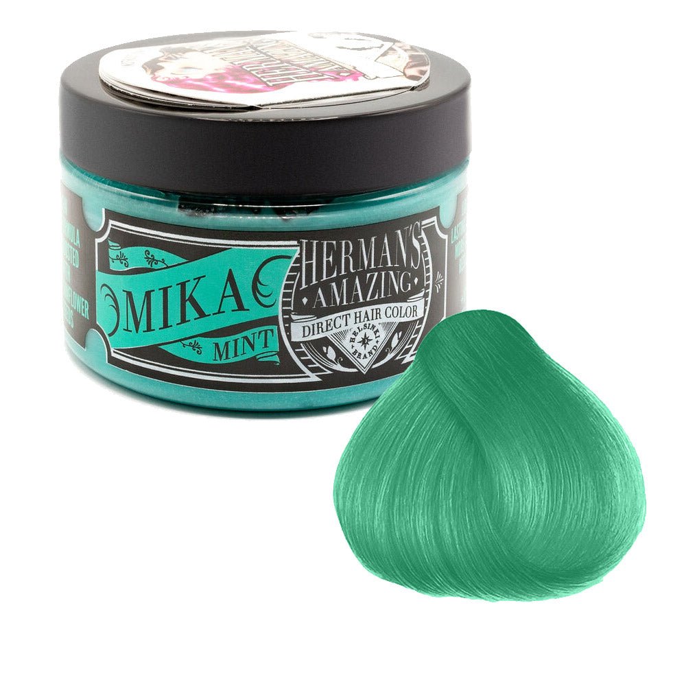 Hermans Hårfarve Mika Mint (115ml) - Fatima.Dk