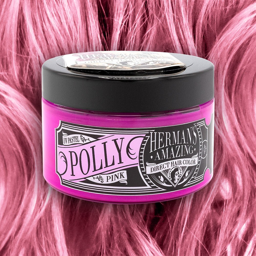 Hermans Hårfarve Polly Pink (115ml) - Fatima.Dk