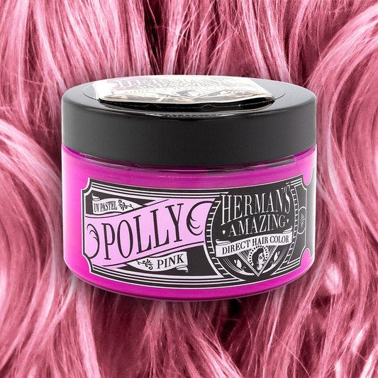Hermans Hårfarve Polly Pink (115ml) - Fatima.Dk