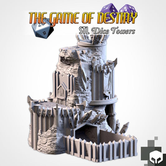 Wild Bastion Dice Tower | The Game of Destiny