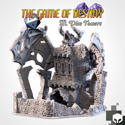 Dragon's Lair Dice Tower – The Game of Destiny
