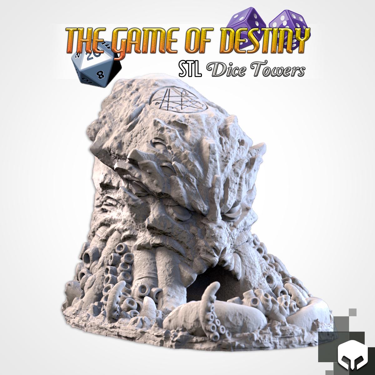 The Game of Destiny Dice Towers: Cthulhu's Cave