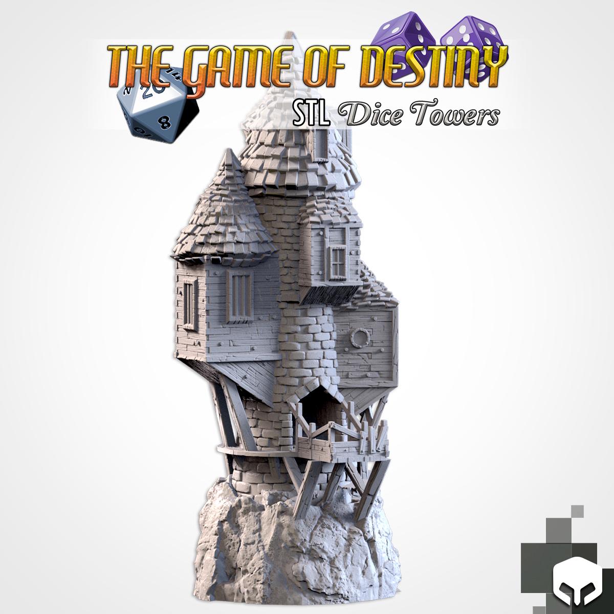 Town House Dice Tower | The Game of Destiny
