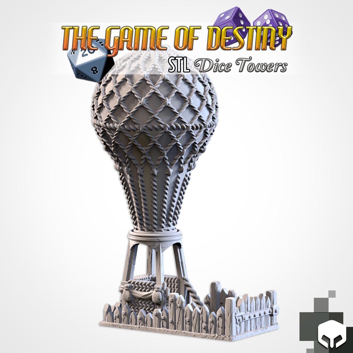 Dice Tower – Hot Air Balloon | The Game of Destiny