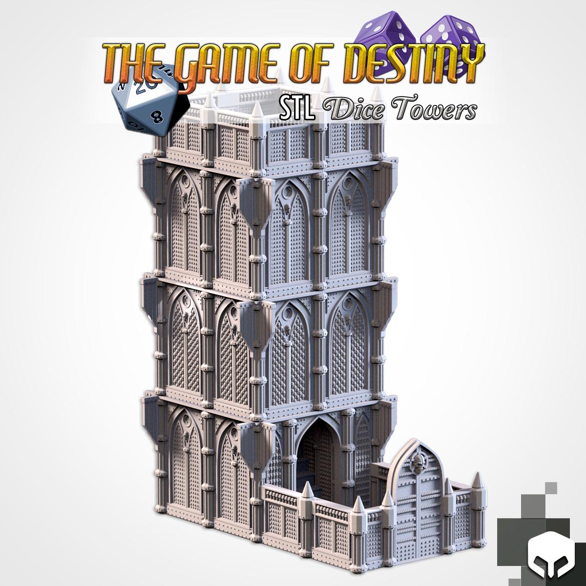 Dice Towers: Cathedral Tower - The Game of Destiny