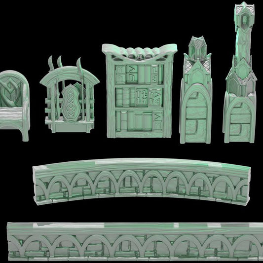 Kingdom of Noldareth Elven Scatter Terrain