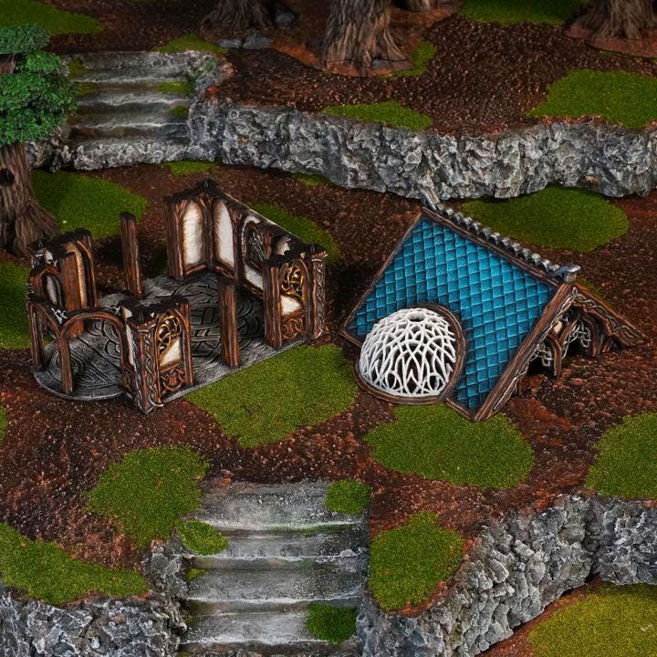Kingdom of Noldareth House – 28/32mm Elven Terrain