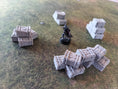 Load image into Gallery viewer, Hay Stack Scatter Terrain Set, 28/32mm – 4 Pieces
