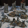 Bild in Galerie-Betrachter laden, Ruinerne ved Raven Peak, komplet 3D-printet terrænsæt
