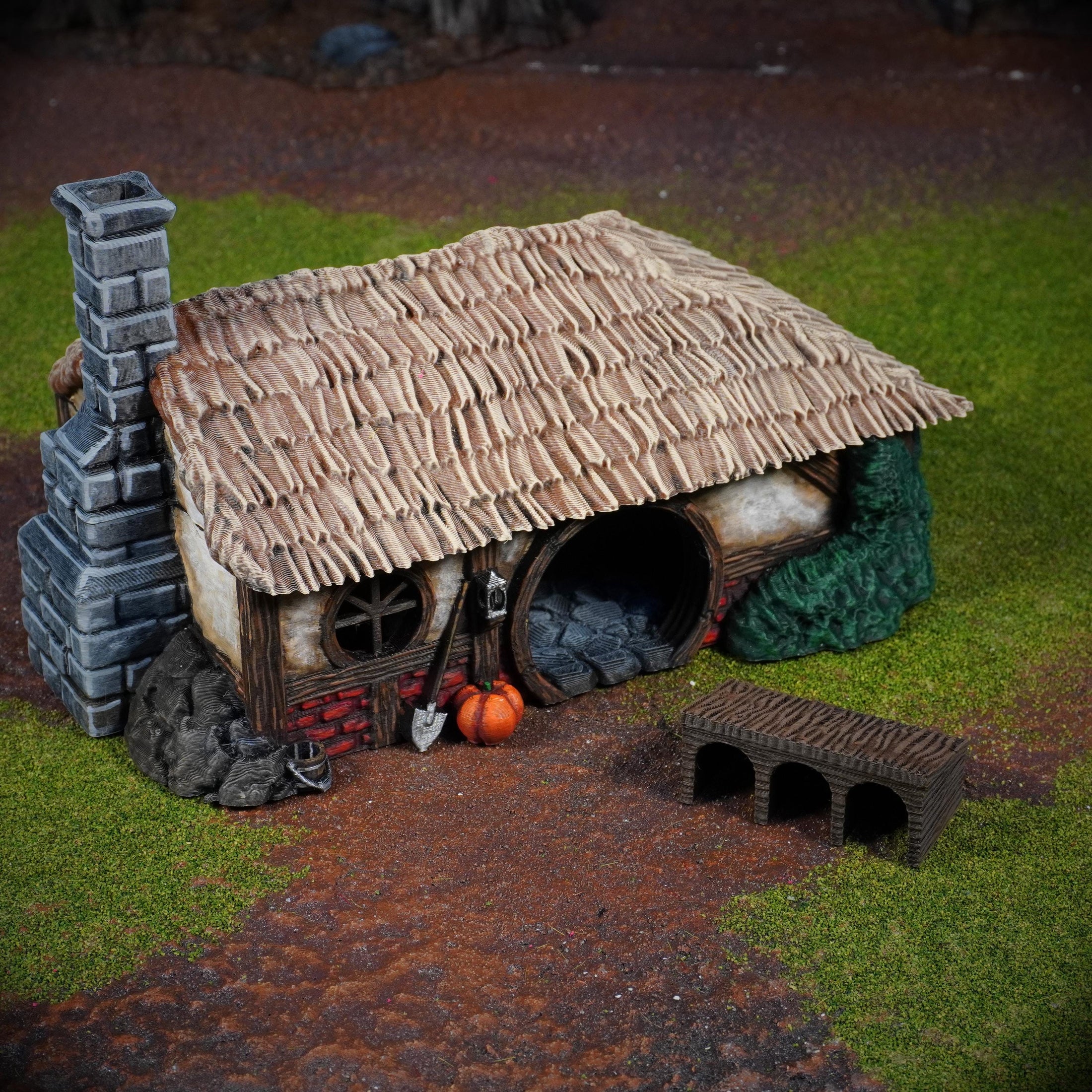 Halfling Farmstead Terrain Set – 28mm/32mm
