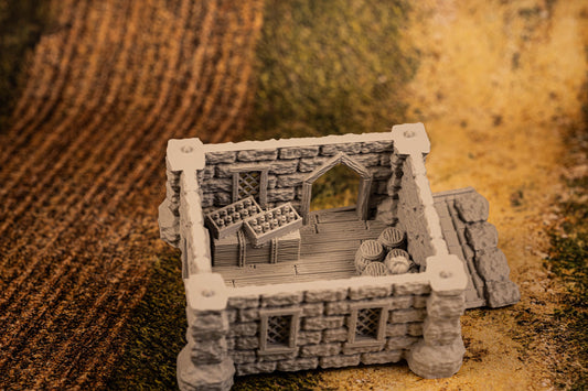 Orc Mining Camp Terrain Set – 28mm/32mm