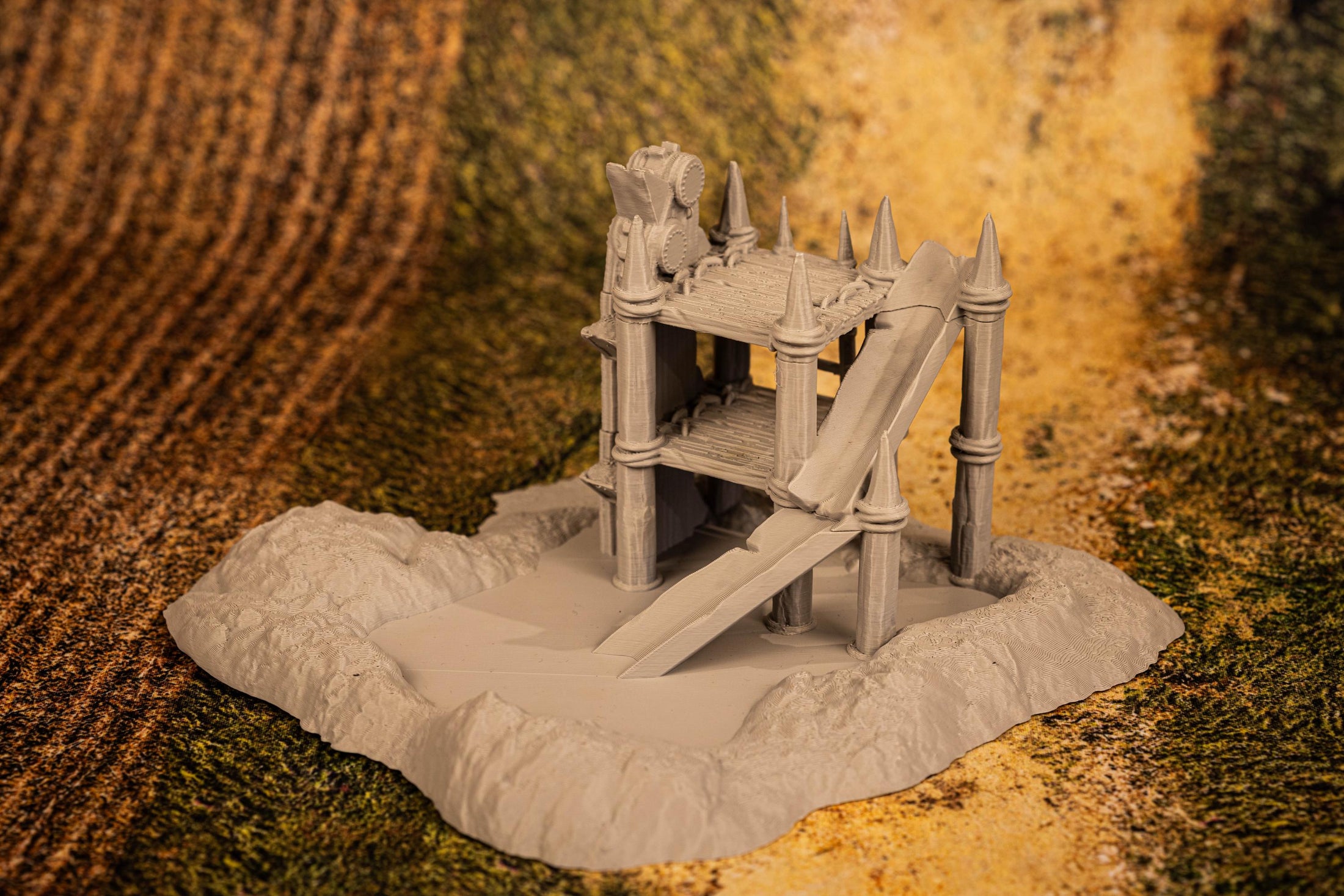 Orc Mining Camp Terrain Set – 28mm/32mm