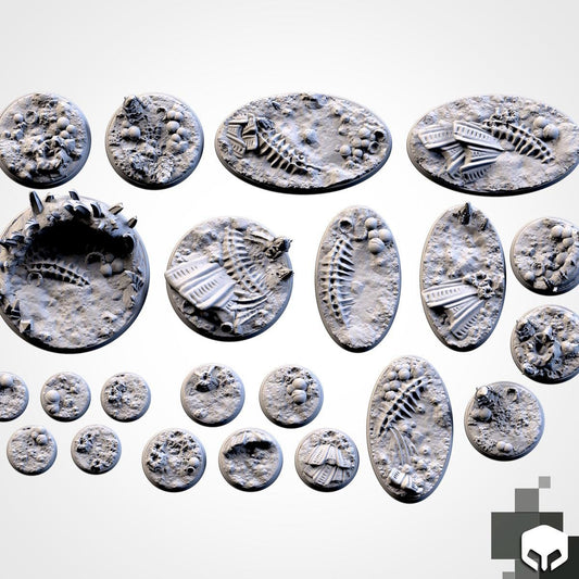 Alien scenic base toppers fra Txarli Factory