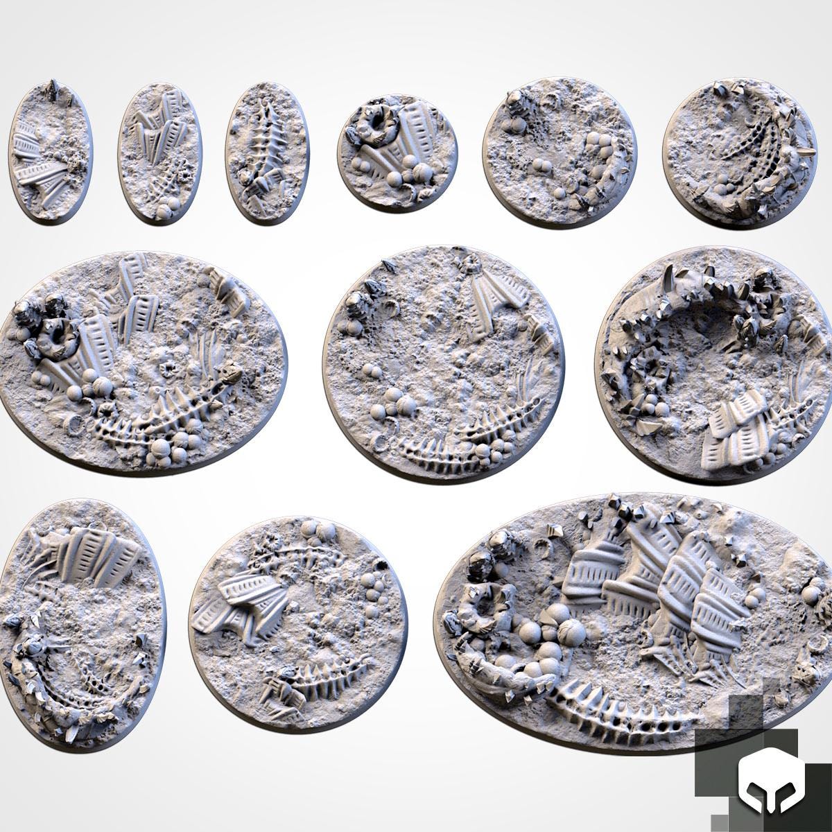 Alien Scenic Base Toppers – Txarli Factory