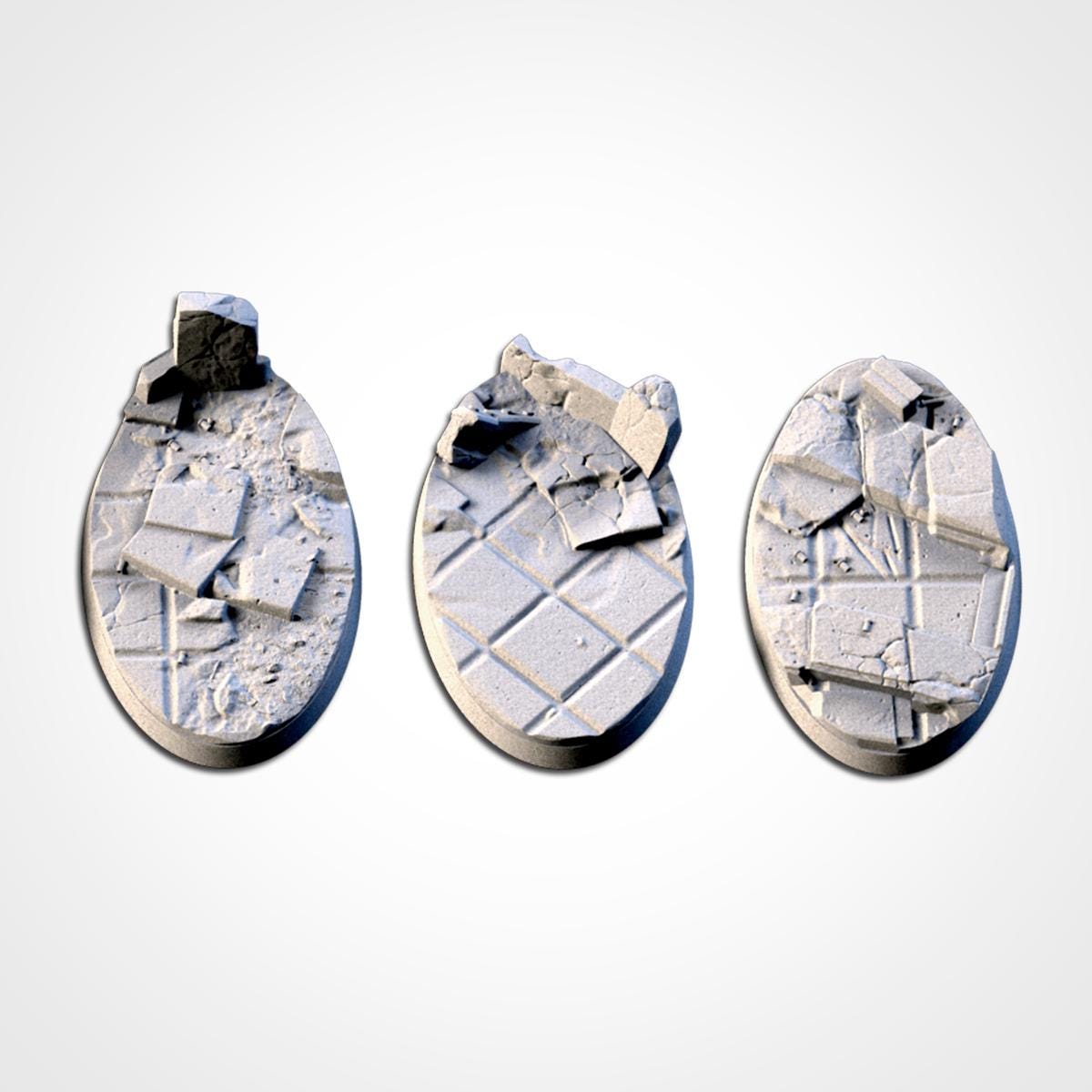 City Ruins Scenic Base Toppers by Txarli Factory