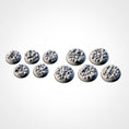 Load image into Gallery viewer, Death Skulls Scenic Base Toppers by Txarli Factory
