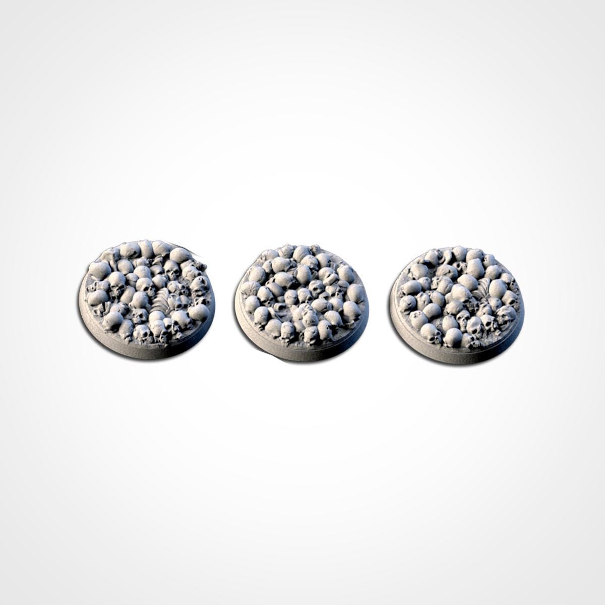 Death Skulls Scenic Base Toppers by Txarli Factory