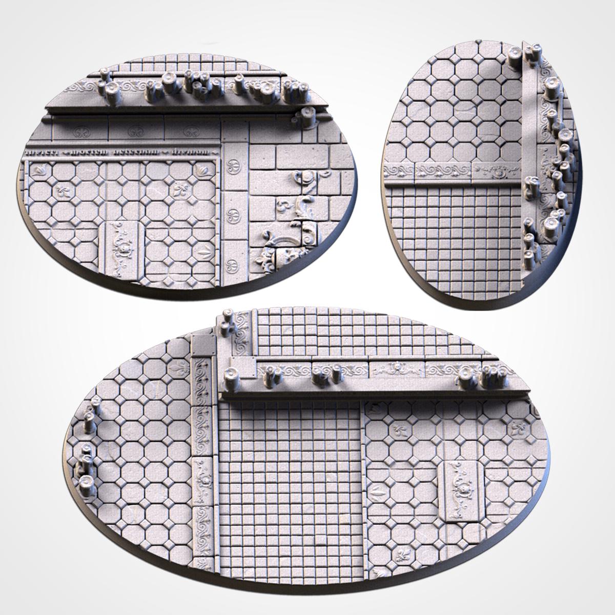 Royal Palace Scenic Base Toppers by Txarli Factory