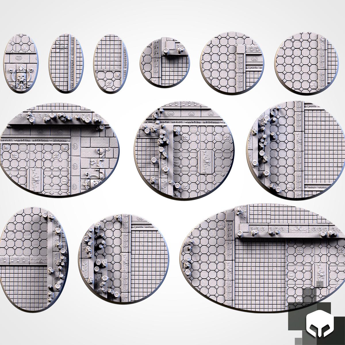 Royal Palace Scenic Base Toppers by Txarli Factory