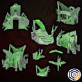 Load image into Gallery viewer, Corrupted Castle – 28/32mm Terrain Set
