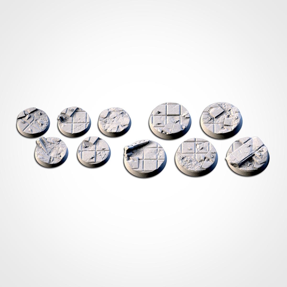 City Ruins Scenic Base Toppers by Txarli Factory