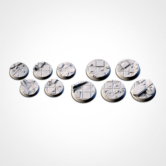 City Ruins Scenic Base Toppers by Txarli Factory
