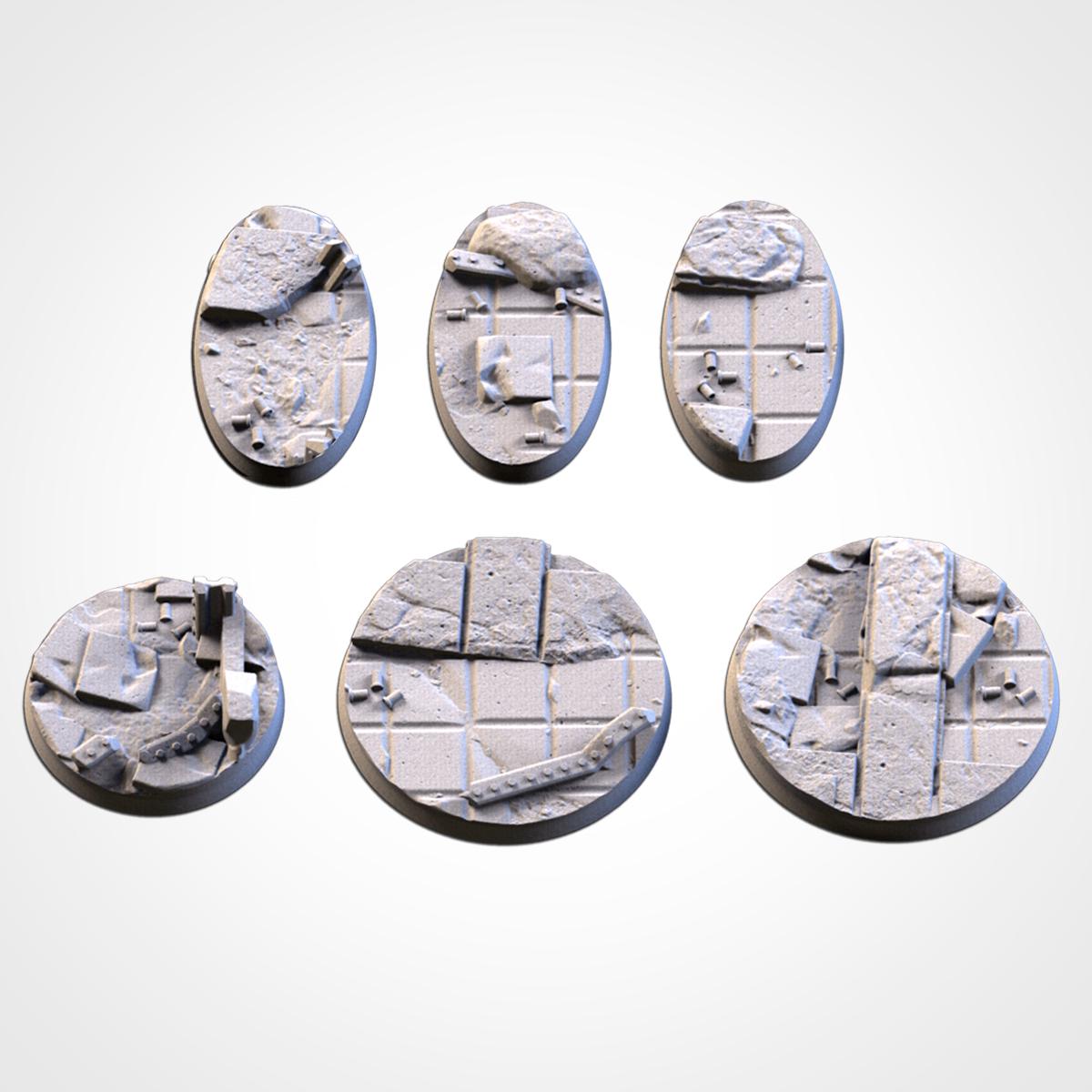 City Ruins Scenic Base Toppers by Txarli Factory