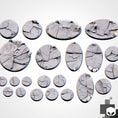 Load image into Gallery viewer, Frozen sceniske base toppers fra Txarli Factory
