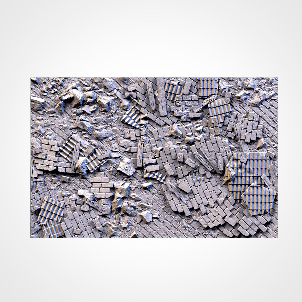 Ruined Factory Base Toppers by Txarli Factory