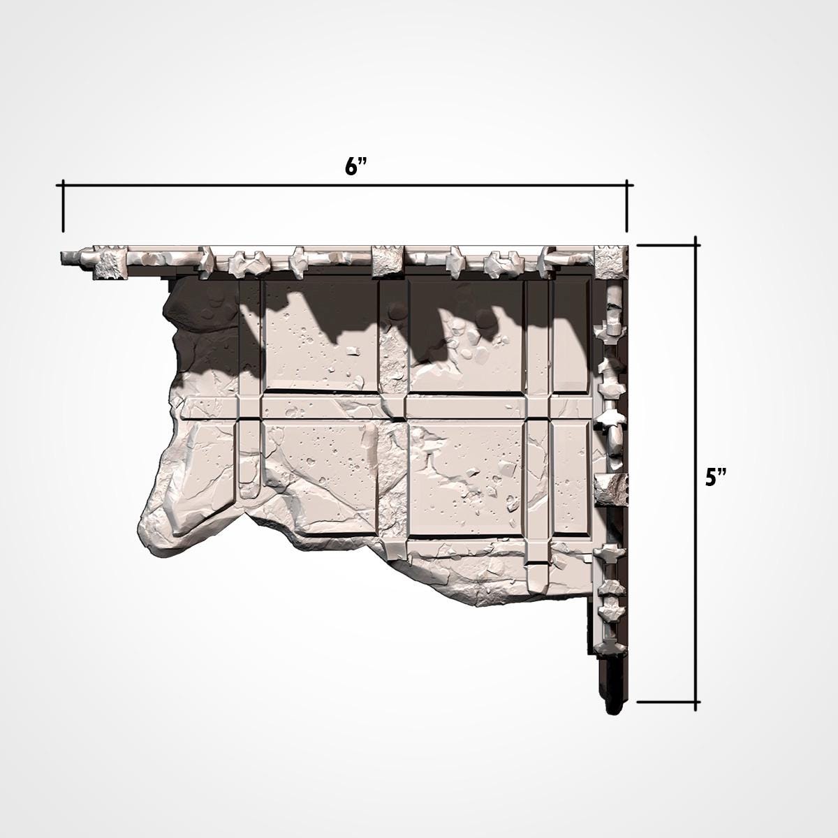 City Classic Ruins – Sci-Fi Terrain Set