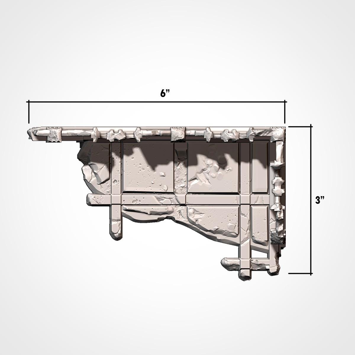 City Classic Ruins – Sci-Fi Terrain Set