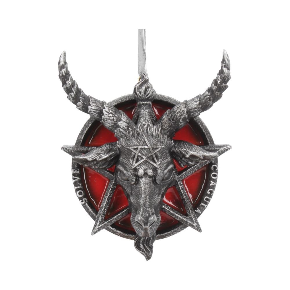 Julepynt Baphomet Hanging Ornament (9.5cm) - Fatima.Dk