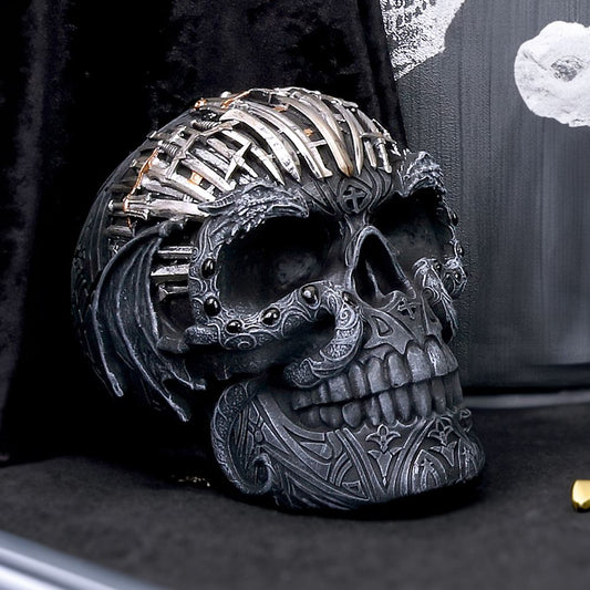 Kranie Sword Skull (18.5cm) - Fatima.Dk