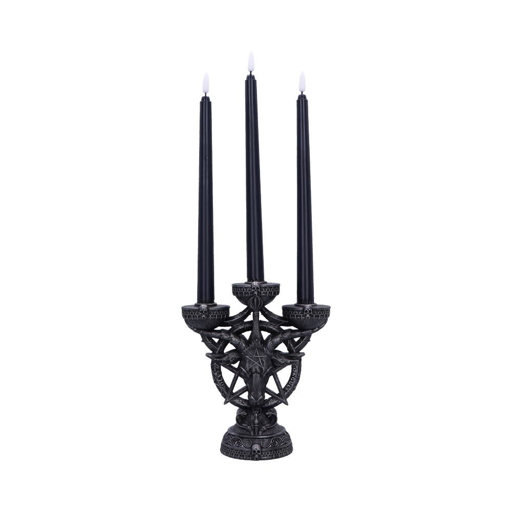 Lysestage Baphomet's Radiance Candelabra (46cm) - Fatima.Dk