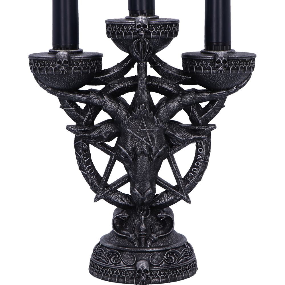 Lysestage Baphomet's Radiance Candelabra (46cm) - Fatima.Dk