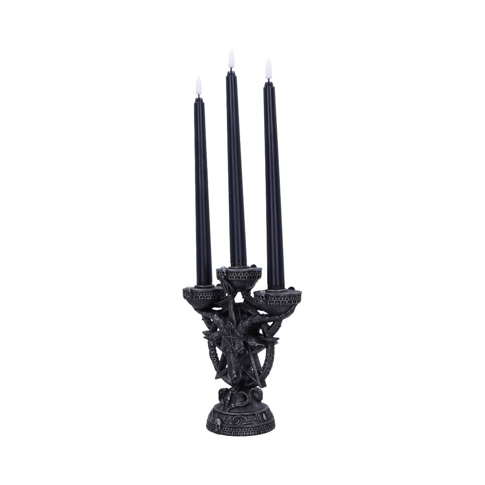 Lysestage Baphomet's Radiance Candelabra (46cm) - Fatima.Dk