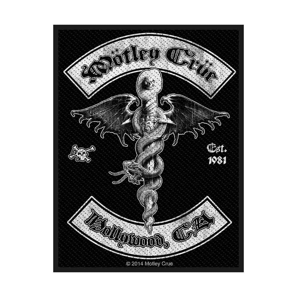 Patch Motley Crue - Hollywood - Fatima.Dk