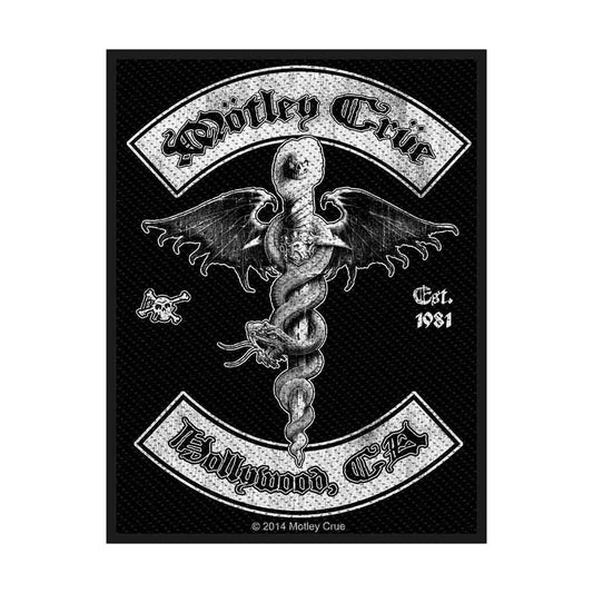 Patch Motley Crue - Hollywood - Fatima.Dk