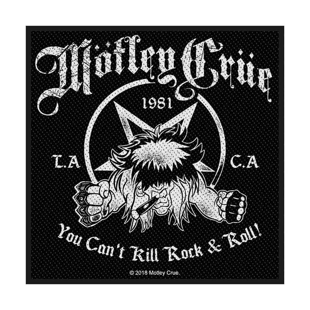 Patch Motley Crue - You Can't Kill Rock N Roll - Fatima.Dk