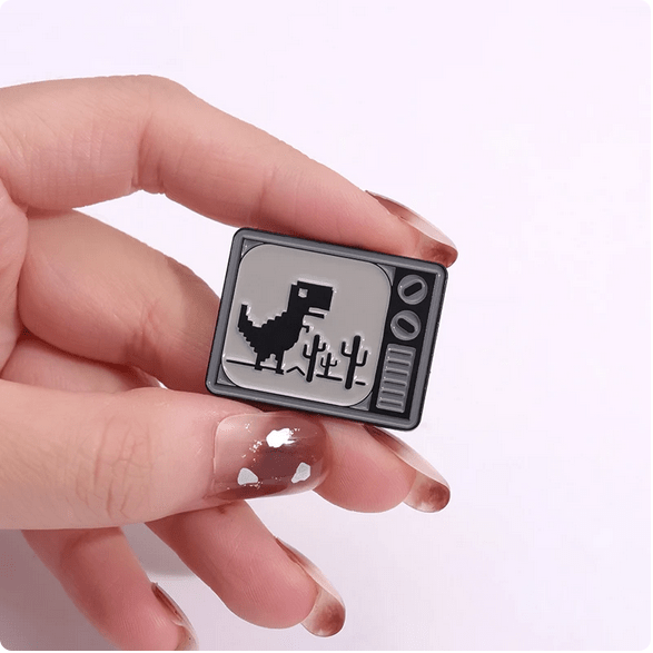 Pin Dino Pixel - Fatima.Dk