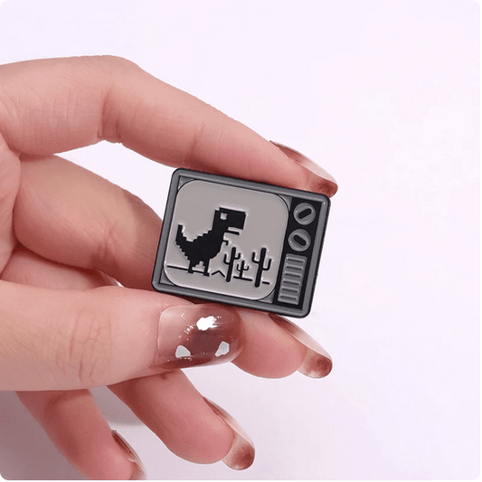 Pin Dino Pixel - Fatima.Dk