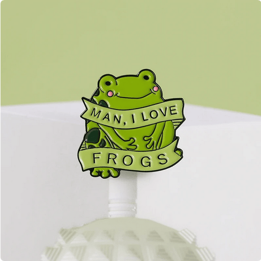 Pin I love Frogs - Fatima.Dk