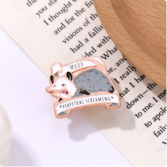 Pin Perpetual Screaming - Fatima.Dk