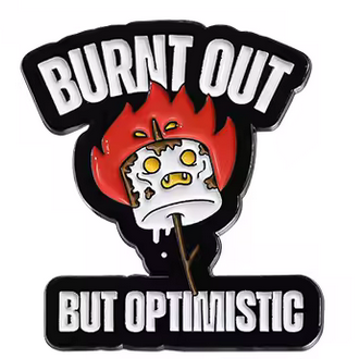 Pin burnt out